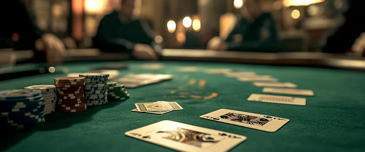 blackjack game session